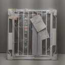 Baby Gate Auto Close, 29"-40" Dog Gate Indoor for Stairs & Doorways