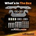 maXpeedingrods 2-4" Lift Kit for Yamaha Kodiak 700/700 SE/EPS 2016-2022, Suspension Lift Kit