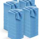 Avalon Towels Microfiber Cleaning Cloths (Value Pack of 100) - Size 12 x 12 Inches, Highly Absorbent Cleaning Rags, Lint Free, Reusable and Washable, Microfiber Towels for Cars