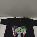 USA Flag Celtic Cross Irish American St Patrick's Day T-Shirt, XS 