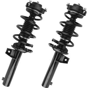 KUSATEC Front Pair Complete Struts Shock Absorber fit for Volkswagen Beetle 2012-2019/Eos 2007-2011/Golf 2010-2014/Jetta 2005-2018, 172311 Left/Right Struts with Coil Spring Assemblies