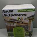 Battery Powered Backpack Sprayer 4 Gallon, Electric Garden Sprayer in Lawn