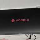 KOORUI 22 Inch Computer Monitor Full HD 1080P 100Hz PC Gaming Screen VA Panel Ultra-Slim Display 3000:1 Contrast Ratio with Adpitive Sync (HDMI/VGA/VESA Compatible 100x100mm/Audio Out), Tilt, Black