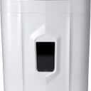 Aurora Professional Grade 120-Sheet Auto Feed Micro-Cut Paper and Credit Card Shredder with 5 Gallon Pullout Basket / 30 Minutes/Security Level P-4 (White/Black)