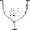 Exhaust | Stainless Steel Exhaust Direct Fit Y Pipe Compatible for