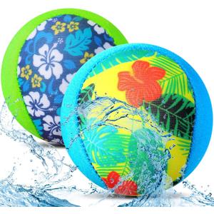 8 PAck Realspring Water Skipping Ball for Children Water Grip Bouncing Ball Summer Beach Pool Toy for Adult Fun Swimming Pool Games Party Lake River Favors