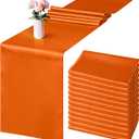 Orange Satin Cloth 9 Pcs