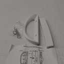 Patio Door Handle Set + Mortise Lock 45 Perfect Replacement for Sliding Glass Door Fits 3-15/16 Screw Hole Spacing, Non-keyed with Latch Locks, White Diecast, Reversible Design(Non-Handed)