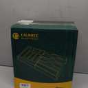 Calmbee 9 in 1 Bamboo Storage Bag Organizer for Kitchen Drawer  Plastic Wrap Dispenser with Cutter & Foil Organizer, Wooden Baggie Organizer for Sandwich, Snack, Gallon, Quart Sizes, Natural