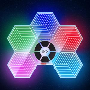 ETPlanet Light Up Memory Game Handheld Electronic Toys with Lights and Sound Effects, Smart Multi-Function Desktop Metronome, Puzzle Memory Rhythm Training Board Challenge for Kids Ages 3 4 5 6 and Up