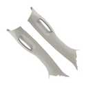 ASSZOZB Pair A Pillar Grab Handle Interior Trim Left Right Driver Passenger Side Compatible with 2002-2010 Dodge Ram 1500 2500 3500 Pickup Replace 1TE75BD1AA 1TE74BD1AA (Beige)