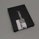 RUNBOX Slim Wallets for Men - Leather Money Clip Mens Wallet - RFID Blocking Front Pocket Bifold Wallet - Thin Credit Card Holder with Gift Box (Carbon Black&Orange)