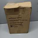 10 Pack 2.5 inch Square Pots 3.5 inch Deep 20 Cell Seedling Plug Trays with Water Collection Nursery Trays (15"x11"x3") for Seeds Starting and Transplanting