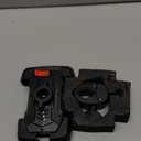 Motorcycle Phone Mount Holder, [150mph Wind Anti-Shake][7.2inch Big Phone Friendly] Bike Phone Holder, Motorcycle Handlebar Cell Phone Clamp, Compatible with iPhone 16 Pro Max, Black