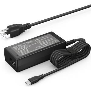65W USB C Laptop Charger Compatible with HP chromebook/Compatible with Lenovo/Compatible with Dell/Compatible with Acer and More Chromebook Type C Power Cord