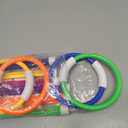 Korlon Tec 10 Pcs Pool Diving Toys for Kids Age 4-8, Underwater Training Diving Rings Sticks Colorful Sinking Water Pool Toys for Kids Age 8-12 Swimming Party Favors Games