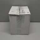 U-QE 100 Pieces Clear Plastic Plates - 9 Inch Clear Disposable Plates - Washable & Reusable - Premium Hard Plates - Party Supplies for Birthdays, Celebrations, Travel, Wedding, Party and Events