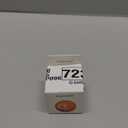 Interactive Self-Moving Pet Toy Ball - Motion-Activated Auto Rolling, Military-Grade Chew Resistant, USB-C Rechargeable for Small Dogs & Cats (Orange, Small) (Orange, Small)