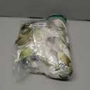 Olive Green Birthday Background Banner - Gender-neutral baby baptism, woodland first birthday decoration, ivory, gold ribbon garland decoration and birthday decoration, photo booth photo props. (Sage)