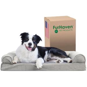 Grey Dog Bed, FurHaven Pet Products. M-L Dogs