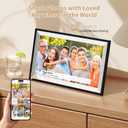 Digital Photo Frame,15.6 Inch Frameo Digital Picture Frame, 1920x1080 IPS LCD Touch Screen,Auto-Rotate,32GB, Supports SD Cards,Share Moments Instantly via Frameo App from Anywhere,Gifts for Your Loves
