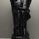 Reclining Camping Chair for 2 Person Outdoor Lawn Beach Patio, Double Camping Chair with Foot Rest, Portable Folding Lounge Loveseat with Removable Headrests & Footrest