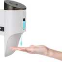 Convenient Automatic Soap Dispenser,4 Adjustable Levels Touchless Hand Sanitizer Pump with Infrared Sensor, 400 ml Countertop Electric Soap Dispenser