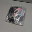 Oseti Curly Grey Hair Buns Messy Bun Hair Piece Clip in Synthetic Hair Pieces for Women Salt and Pepper Bun Hair Extensions Large Curly Drawstring Ponytail Clip on Bun Ponytails for Women (T1B/GREY#)