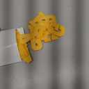 Waydress 26 Pcs Preppy Chenille Letter Iron on Letters Patches 2.8 Inch Self Adhesive, Sew on Chenille A-Z Alphabet Letter Patches for Clothing DIY Supplies(Yellow Style)