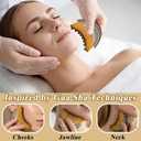 2PCS New Lymphatic Contour Face Brush for Sculpting, Ergonomic Lymphatic Drainage Massager, Drainage Massager for Face & Neck, Chin Jawline Sculpting Tool, Portable Gua Sha Alternative