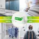 2 x LAC Toilet Seat Covers Disposable Flushable (60 Pack), Portable Paper Toilet Seat Cover for Adult and Kids Potty Training, Travel Accessories for Public Restrooms Airplane Camping