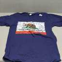Threadrock Little Boys' Distressed California Flag Toddler T-Shirt M