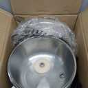 Dezin Hot Pot Electric with Steamer, Rapid Noodles Cooker, Stainless Steel Electric Pot 1.6 Liter, Perfect for Ramen, Egg, Dumpling, Soup, Oatmeal with Temperature Control and Keep Warm Function (1.7 Quarts)