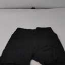 Gilbins 1 Pack Women's Seamless Stretch Yoga Exercise Shorts Black XL