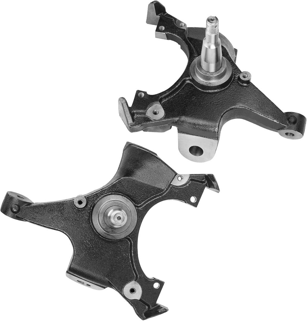 2 Front Drop Lowering Spindles Set Fit For 1988-1998 Chevy GMC C1500 C2500 1995-1999 Tahoe Yukon 2WD