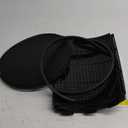Vababa 40 L Tall Plastic Laundry Basket, Plastic Clothes Laundry Hampers, Black