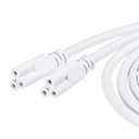 MECCANIXITY T5 T8 LED Tube Connector Cable 1.5M Male to Male Double End Extension Cord for LED Integrated Light Tube, Pack of 2,  Size: 1.5M
