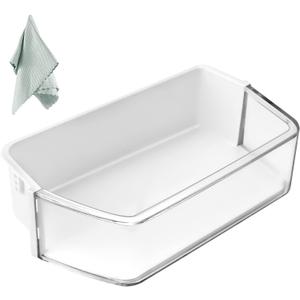 AMI PARTS DA97-12657A (not DA97-12650A) Refrigerator Door Shelf (LEFT) fit for Samsung Refrigerator Parts RF260BEAESR RF261BEAESR RF261BEAESP Replaces AP5621270 DA63-06867 With Cleaning Cloth AMI PARTS DA97-12657A (not DA97-12650A) Refrigerator Door Shelf (LEFT) fit for Samsung Refrigerator Parts RF260BEAESR RF261BEAESR RF261BEAESP Replaces AP5621270 DA63-06867 With Cleaning Cloth