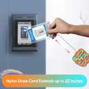 3 x Funny Nurse Badge Reel Cute Medical Nursing Badge Reel Retractable,You Can't Have a Bad Day at Work if You Don't Go Id Card Holder with Alligator Clip for Healthcare Doctor Teacher Gifts