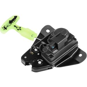 Trunk Latch Tailgate Lock Actuator 931-714 for 2006-2018 Dodge Charger, 2008-2018 Dodge Challenger, 08-14 Dodge Avenge, 05-18 Chrysler 300,11-14 Chrysler 200 Liftgate Lock Rear Hatch Latch 5056244AA