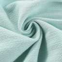 Baby Girl Bodysuit and Headband Outfit Cotton Ruffle Sleeveless Baby Clothes (12-18 Months, Blue Dots)