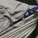 Beach Canopy Tent Shade with Sidewalls 10x10FT, 6.6FT Tall, UPF50+ Sun Shelter, Windproof & Water Resistant, Includes Guylines Sand Shovel Stability Poles, Easy Up for Beach Outdoor Camping Backyard (Ripples)