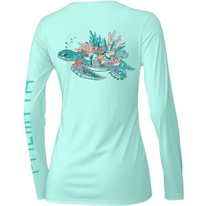 Palmyth Fishing Shirts for Women UPF 50+ Sun Protection Long Sleeve T-Shirt (Medium)