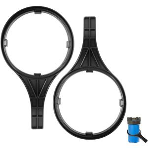2 Pack Heavy Duty Water Filter Wrench (6.38" Max Inner Diameter), Durable Water Filter Wrench for Big Blue Style Filter Housings, Big Blue Filter Wrench Compatible with 4.5"x10" or 4.5"x20" Cartridges