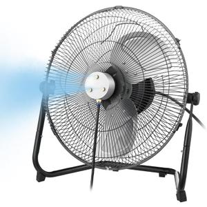 16" Misting Fan, Magnetic Misting Fans for Outside, Up to 26ft Cooling Mist, 2-in-1 Floor & Wall-Mounted Fan Mister, 3-Speed, 180 Adjustable Tilt, Portable for Patio, Backyard