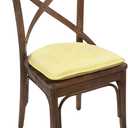 Non-Slip Chair Cushions, Assembled in USA, U-Shaped Skid-Proof Seat Pads for Dining Room, Kitchen, Office, 15"x16"