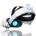 Head Strap with Battery Pack for Oculus/Meta Quest 2-10000mAh Battery Pack Extend 2-4H Playtime - VR Stocking Stuffers for Men - Adjustable Elite Strap Replacement Accessories for Oculus/Meta Quest 2