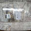 Vintage 10x14 Washable Area Rugs for Living Room, Non Slip, Camel