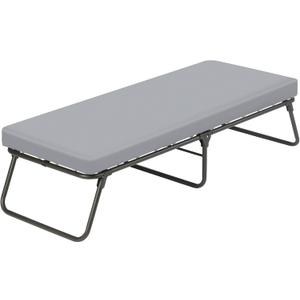 Cot Sheets 25" x 70", Cot Size Mattress Sheet Fit for Coleman ComfortSmart Camping Cot, Super Soft and Breathable Microfiber Cover, Bottom Sheet, Gray