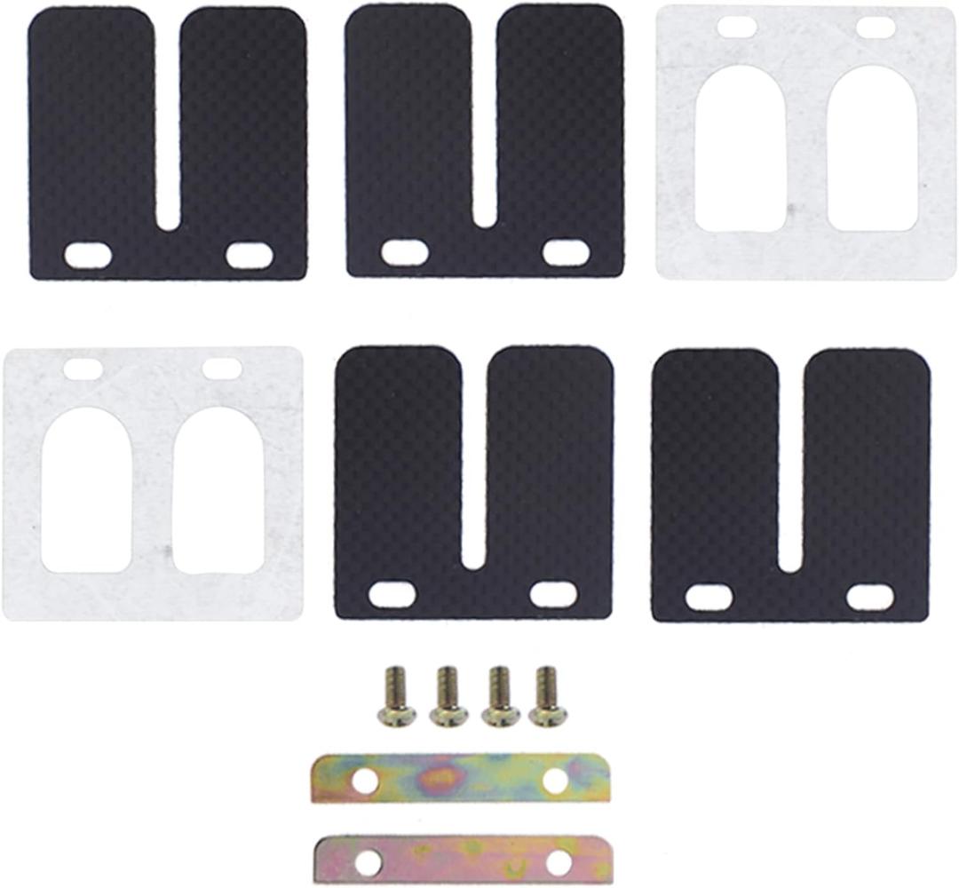 Silscvtt Dual Stage Intake Reeds Kit Valve Fitting Replacement for Yamaha Blaster YFS200 1988-2006